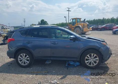2014 Toyota Rav4 Limited z USA, uszkodzony, nr VIN 2T3DFREV7EW213314